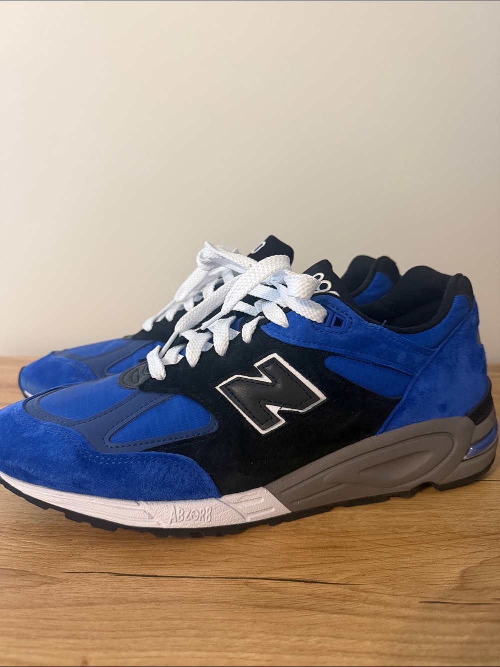 New Balance 990v2 Royal Blue Black